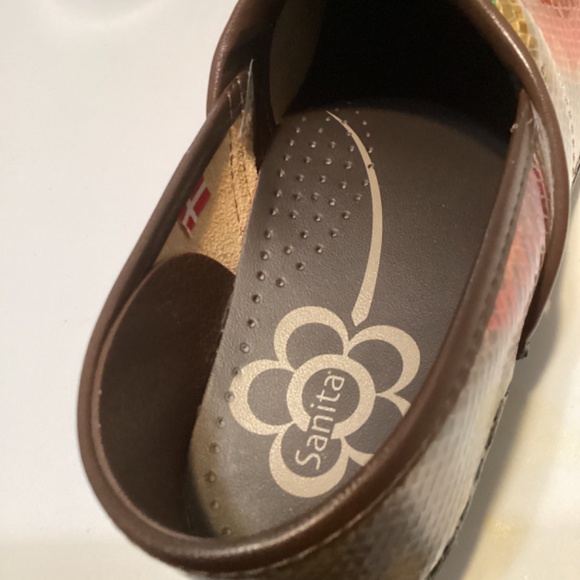 SANITA Danish Clogs Size 40 US 9-9.5 NURSE, WAITRESS Shoes 👞 - Picture 3 of 10